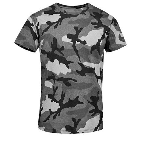 Camiseta SOL'S Camo Men