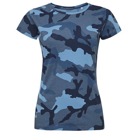 Camiseta SOL'S Camo Women