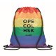 Bolsa cuerdas rainbow RPET Bow