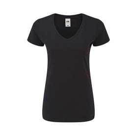 Camiseta Mujer Fruit of the Loom Iconic V-Neck