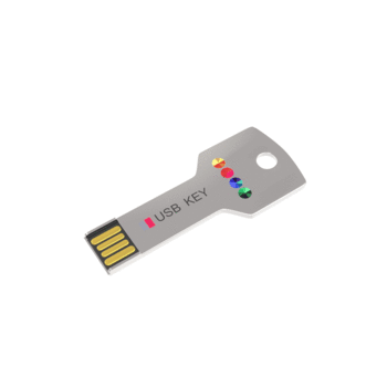 Memoria USB Stick Stainless Steel Key 360